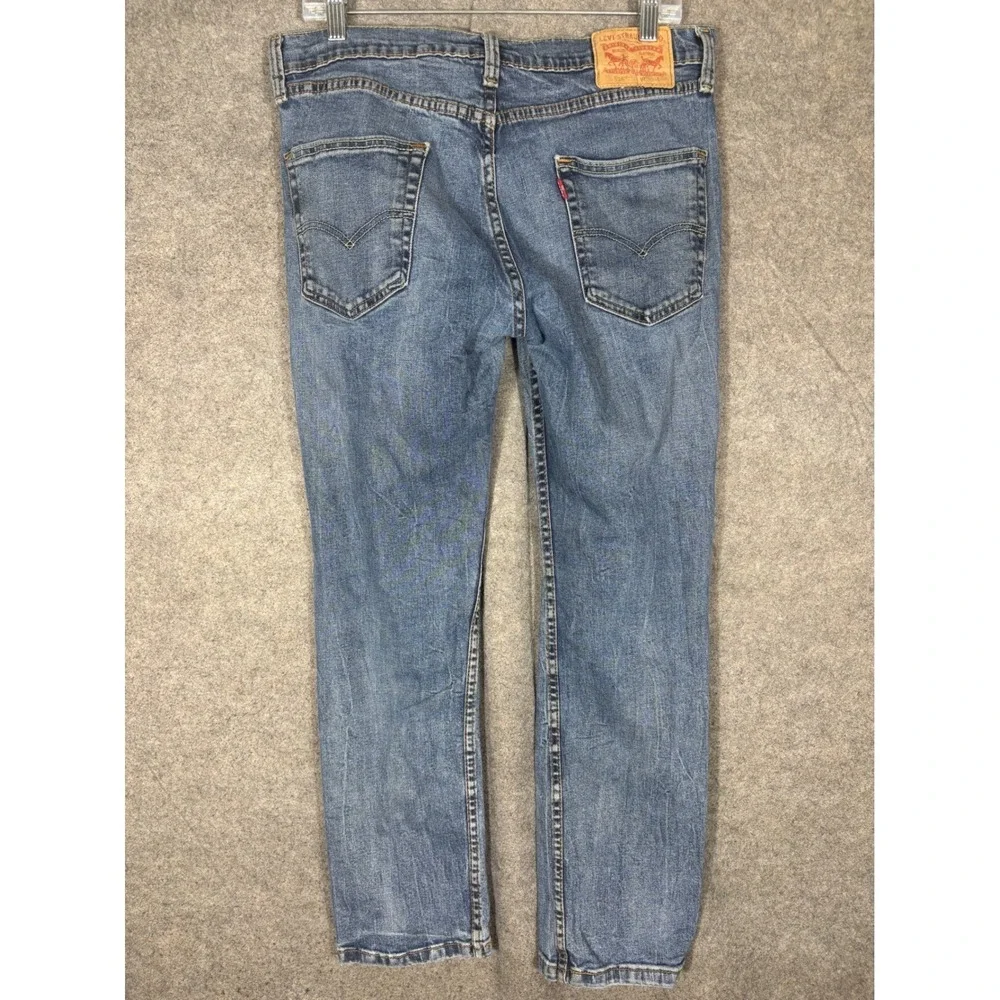 Levis 514 Straight Fit Jeans Mens 32x30 Medium Wash Stretch Denim Pants 04511